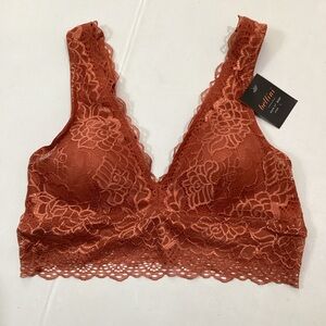 NEW Bellini Long Line Lace Bralette